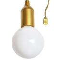 Intesi Lampa wisząca żarówka złota L Intesi Lampa wisząca żarówka złota L