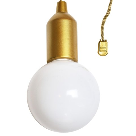 Intesi Lampa wisząca żarówka złota L Intesi Lampa wisząca żarówka złota L