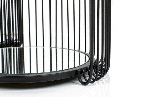 Kare Design KARE zestaw stolików WIRE DOUBLE II czarny Kare Design KARE zestaw stolików WIRE DOUBLE II czarny