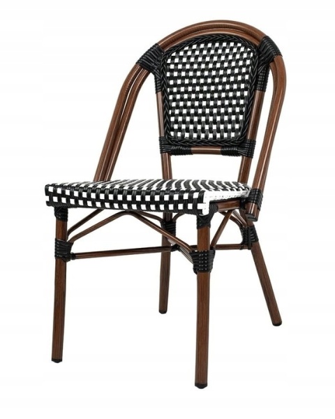 KRZESŁO DO WNĘTRZ I NA ZEWNĄTRZ CAFE PARIS BRĄZOWE rattan King Home MOŻNA SZTAPLOWAĆ KRZESŁO DO WNĘTRZ I NA ZEWNĄTRZ CAFE PARIS BRĄZOWE rattan King Home MOŻNA SZTAPLOWAĆ
