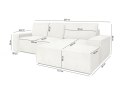 King Home Narożnik PILLOW M z funkcją spania - 2 grupa, różne kolory King Home Narożnik PILLOW M z funkcją spania - 2 grupa, różne kolory