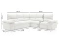 King Home Narożnik SOFIA z funkcją spania - II grupa tkanin King Home Narożnik SOFIA z funkcją spania - II grupa tkanin