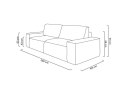 King Home Sofa PILLOW z funkcją spania - II grupa tkanin King Home Sofa PILLOW z funkcją spania - II grupa tkanin