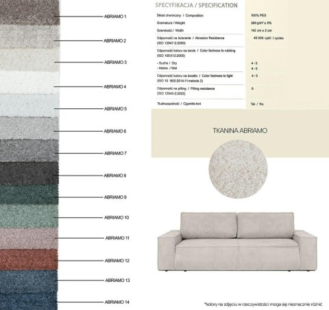 King Home Sofa PILLOW z funkcją spania - II grupa tkanin King Home Sofa PILLOW z funkcją spania - II grupa tkanin