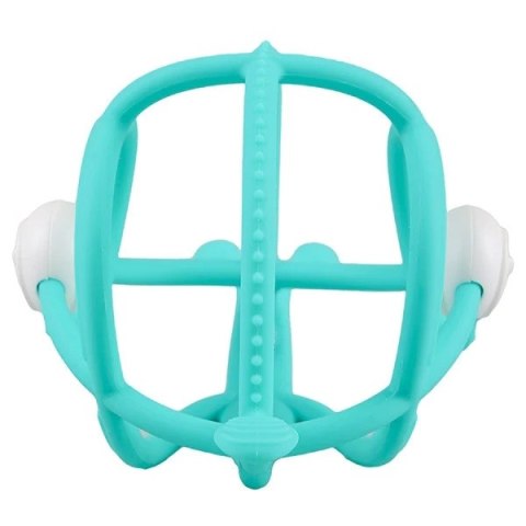 Mombella Mombella Gryzak z Grzechotką Ślimak Teal Nowy Mombella Mombella Gryzak z Grzechotką Ślimak Teal Nowy