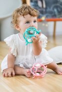 Mombella Mombella Gryzak z Grzechotką Ślimak Teal Nowy Mombella Mombella Gryzak z Grzechotką Ślimak Teal Nowy