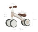 Qplay Qplay Pojazd Cutey Retro Beige Qplay Qplay Pojazd Cutey Retro Beige