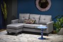 GERSON sofa z podnóżkiem, popielaty GERSON sofa z podnóżkiem, popielaty