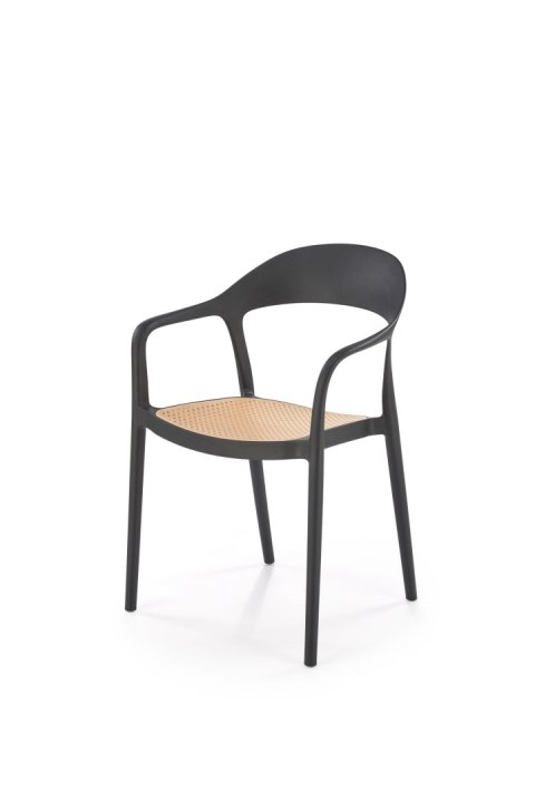 K530 krzesło czarny / naturalny K530 krzesło czarny / naturalny