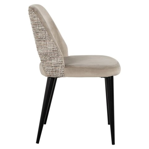 Richmond Interiors RICHMOND krzesło TABITHA beżowe - ognioodporne Richmond Interiors RICHMOND krzesło TABITHA beżowe - ognioodporne