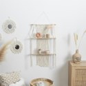 Intesi Półka Boho duża macrama beżowa Intesi Półka Boho duża macrama beżowa