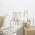 Intesi Półka Boho średnia macrama beżowa Intesi Półka Boho średnia macrama beżowa