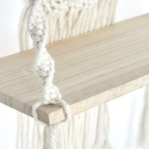 Intesi Półka Boho średnia macrama beżowa Intesi Półka Boho średnia macrama beżowa