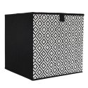 Intesi Pudełko do regału 30x30cm Braid czarne Intesi Pudełko do regału 30x30cm Braid czarne