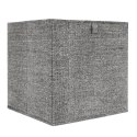 Intesi Pudełko do regału 30x30cm szare ciemne Cube Intesi Pudełko do regału 30x30cm szare ciemne Cube