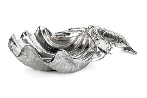Kare Design KARE chłodziarka na napoje LOBSTER srebrna Kare Design KARE chłodziarka na napoje LOBSTER srebrna