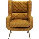 Kare Design KARE fotel NONNA brązowy Kare Design KARE fotel NONNA brązowy