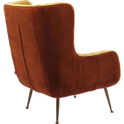 Kare Design KARE fotel NONNA brązowy Kare Design KARE fotel NONNA brązowy