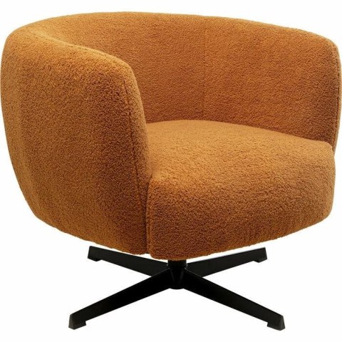 Kare Design KARE fotel obrotowy PEONY pomarańczowy Kare Design KARE fotel obrotowy PEONY pomarańczowy