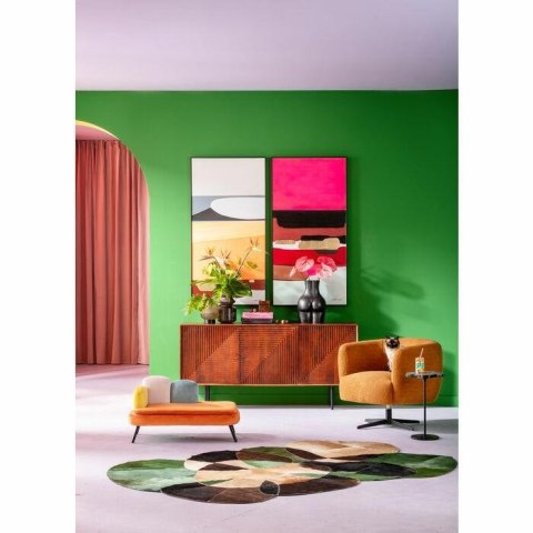 Kare Design KARE fotel obrotowy PEONY pomarańczowy Kare Design KARE fotel obrotowy PEONY pomarańczowy