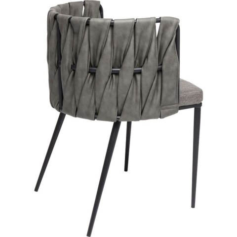 Kare Design KARE krzesło CHEERIO szare Kare Design KARE krzesło CHEERIO szare