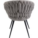 Kare Design KARE krzesło KNOT brązowe Kare Design KARE krzesło KNOT brązowe