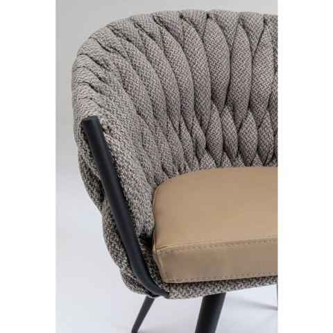 Kare Design KARE krzesło KNOT brązowe Kare Design KARE krzesło KNOT brązowe