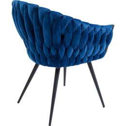 Kare Design KARE krzesło KNOT ciemny niebieski