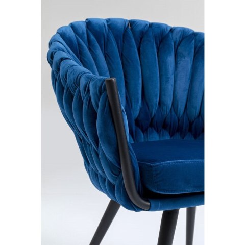 Kare Design KARE krzesło KNOT ciemny niebieski Kare Design KARE krzesło KNOT ciemny niebieski