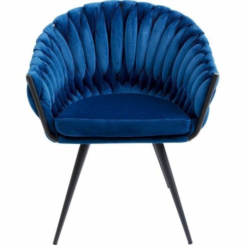 Kare Design KARE krzesło KNOT ciemny niebieski Kare Design KARE krzesło KNOT ciemny niebieski
