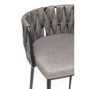 Kare Design KARE krzesło barowe CHEERIO szare Kare Design KARE krzesło barowe CHEERIO szare