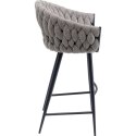 Kare Design KARE krzesło barowe KNOT brązowe Kare Design KARE krzesło barowe KNOT brązowe