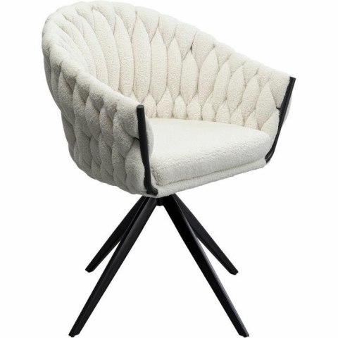 Kare Design KARE krzesło obrotowe KNOT BOUCLE Kare Design KARE krzesło obrotowe KNOT BOUCLE