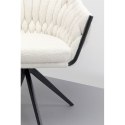 Kare Design KARE krzesło obrotowe KNOT BOUCLE Kare Design KARE krzesło obrotowe KNOT BOUCLE