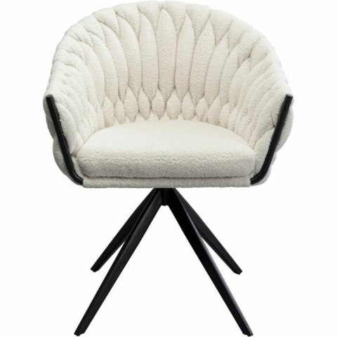 Kare Design KARE krzesło obrotowe KNOT BOUCLE Kare Design KARE krzesło obrotowe KNOT BOUCLE