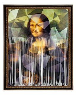 Kare Design KARE obraz MADEMOISELLE LISA 130x163cm