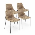 Kare Design KARE zestaw 4 krzeseł TANSANIA Kare Design KARE zestaw 4 krzeseł TANSANIA