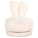 Richmond Interiors RICHMOND fotel dziecięcy BUNNY biały - funkcja obrotowa Richmond Interiors RICHMOND fotel dziecięcy BUNNY biały - funkcja obrotowa