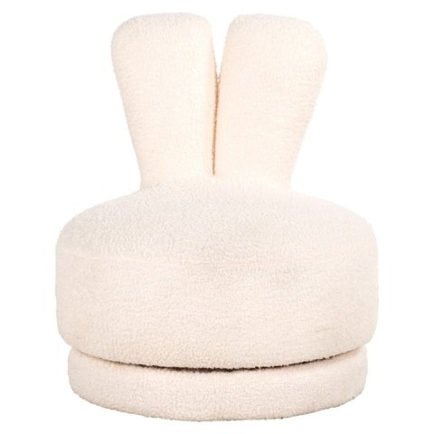 Richmond Interiors RICHMOND fotel dziecięcy BUNNY biały - funkcja obrotowa Richmond Interiors RICHMOND fotel dziecięcy BUNNY biały - funkcja obrotowa