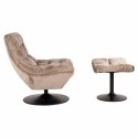 Richmond Interiors RICHMOND fotel obrotowy SYDNEY beżowy Richmond Interiors RICHMOND fotel obrotowy SYDNEY beżowy
