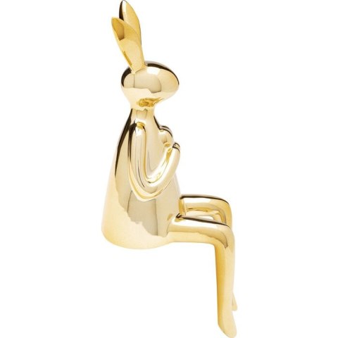 Kare Design KARE dekoracja SITTING RABBIT 29 cm złota Kare Design KARE dekoracja SITTING RABBIT 29 cm złota