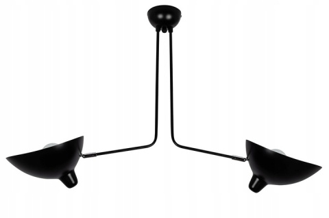 LAMPA WISZĄCA RAVEN 2 metal CZARNA E27 WEWNĄTRZ KLOSZE BIAŁE KING HOME LAMPA WISZĄCA RAVEN 2 metal CZARNA E27 WEWNĄTRZ KLOSZE BIAŁE KING HOME