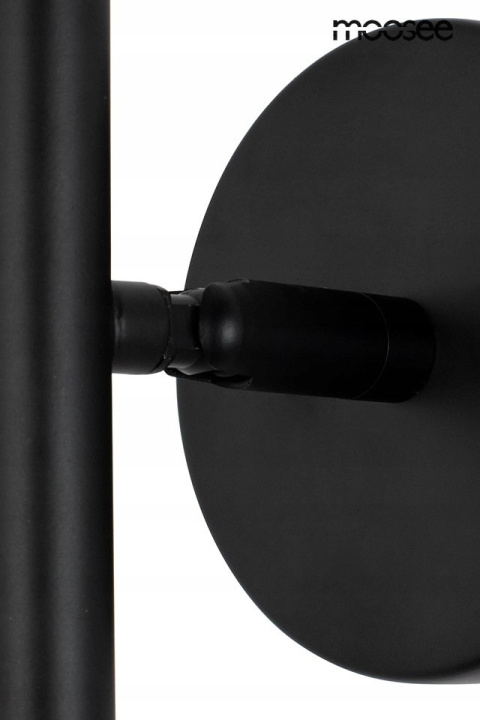 LAMPA ŚCIENNA KINKIET LED PRISMA CZARNA metal aluminium REGULOWANY klosz MOOSEE do wnętrz klasycznych i industrialnych LAMPA ŚCIENNA KINKIET LED PRISMA CZARNA metal aluminium REGULOWANY klosz MOOSEE do wnętrz klasycznych i industrialnych