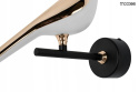 LAMPA ŚCIENNA PTAK KINKIET BIRD LED metal ZŁOTA BIAŁY akryl stelaż CZARNY Moosee MOOSEE montaż prawo lub lewostronny LAMPA ŚCIENNA PTAK KINKIET BIRD LED metal ZŁOTA BIAŁY akryl stelaż CZARNY Moosee MOOSEE montaż prawo lub lewostronny