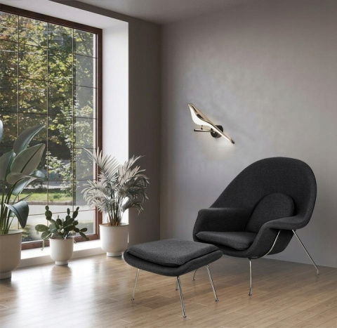 LAMPA ŚCIENNA PTAK KINKIET BIRD LED metal ZŁOTA BIAŁY akryl stelaż CZARNY Moosee MOOSEE montaż prawo lub lewostronny LAMPA ŚCIENNA PTAK KINKIET BIRD LED metal ZŁOTA BIAŁY akryl stelaż CZARNY Moosee MOOSEE montaż prawo lub lewostronny