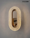 LAMPA ŚCIENNA KINKIET LED JEWEL aluminium ZŁOTY błyszczące KRYSZTAŁY Moosee MOOSEE LAMPA ŚCIENNA KINKIET LED JEWEL aluminium ZŁOTY błyszczące KRYSZTAŁY Moosee MOOSEE