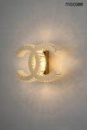 LAMPA ŚCIENNA KINKIET LED LIBERTY złota STAL TRANSPARENTNE KRYSZTAŁY Moosee MOOSEE LAMPA ŚCIENNA KINKIET LED LIBERTY złota STAL TRANSPARENTNE KRYSZTAŁY Moosee MOOSEE