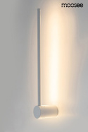 LAMPA ŚCIENNA LED KINKIET OMBRE 60 biała STAL KLOSZ AKRYLOWY Moosee MOOSEE LAMPA ŚCIENNA LED KINKIET OMBRE 60 biała STAL KLOSZ AKRYLOWY Moosee MOOSEE