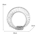 LAMPA ŚCIENNA KINKIET WAVE chrom STAL KRYSZTAŁY Moosee MOOSEE LAMPA ŚCIENNA KINKIET WAVE chrom STAL KRYSZTAŁY Moosee MOOSEE