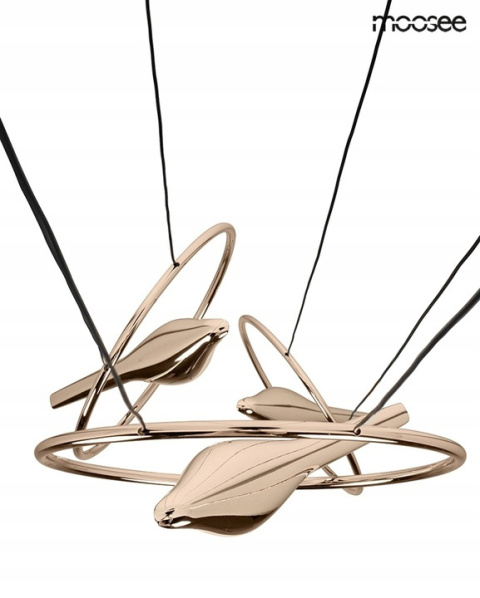 LAMPA WISZĄCA BIRD DISC LED metal ZŁOTA akryl BIAŁY podsufitka CZARNA Moosee MOOSEE do domu i do lokalu LAMPA WISZĄCA BIRD DISC LED metal ZŁOTA akryl BIAŁY podsufitka CZARNA Moosee MOOSEE do domu i do lokalu